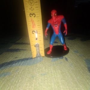 Amazing Spider-Man Figure Model On Stand Toy Cake